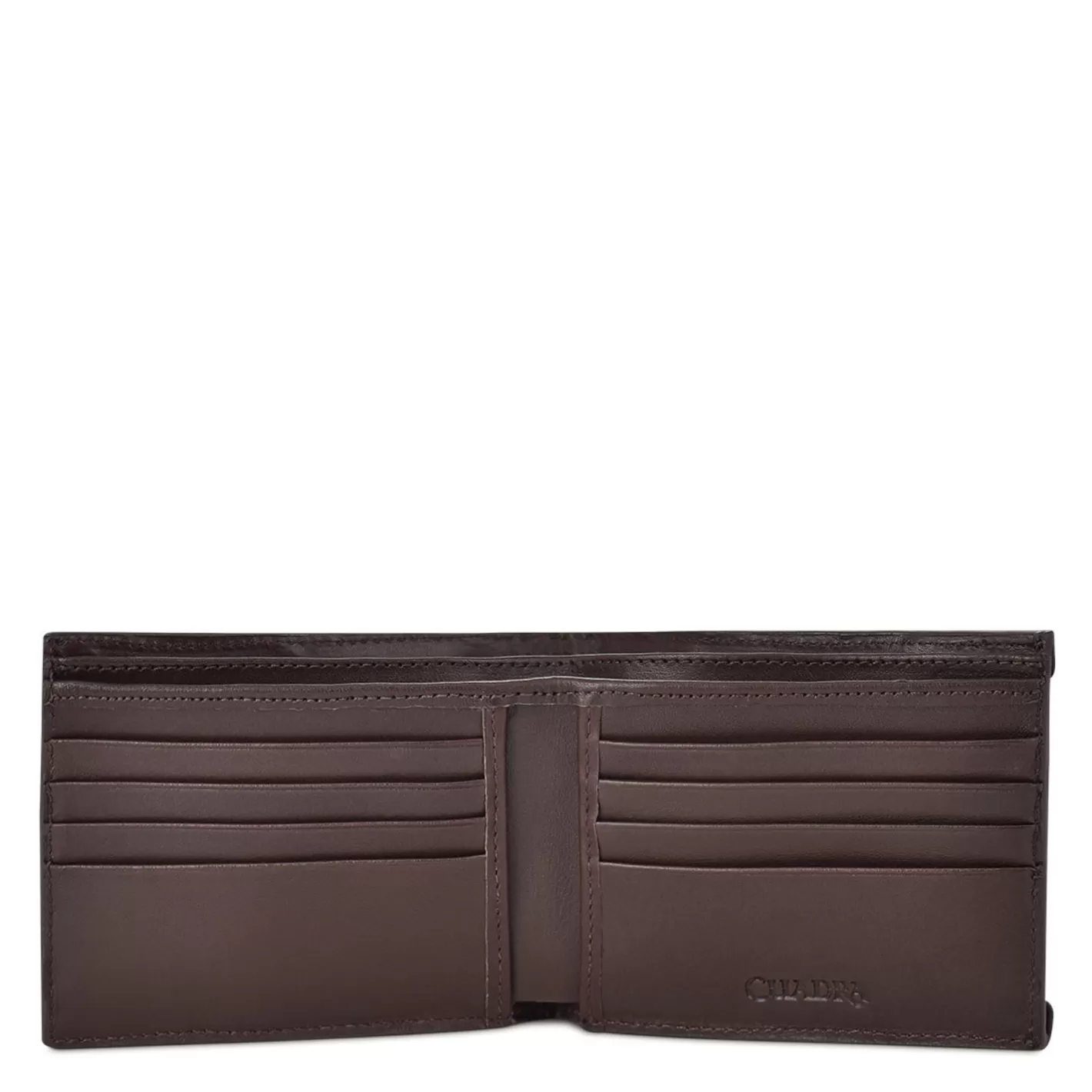 Cuadra Brown Handmade Engraved Leather Wallet Best