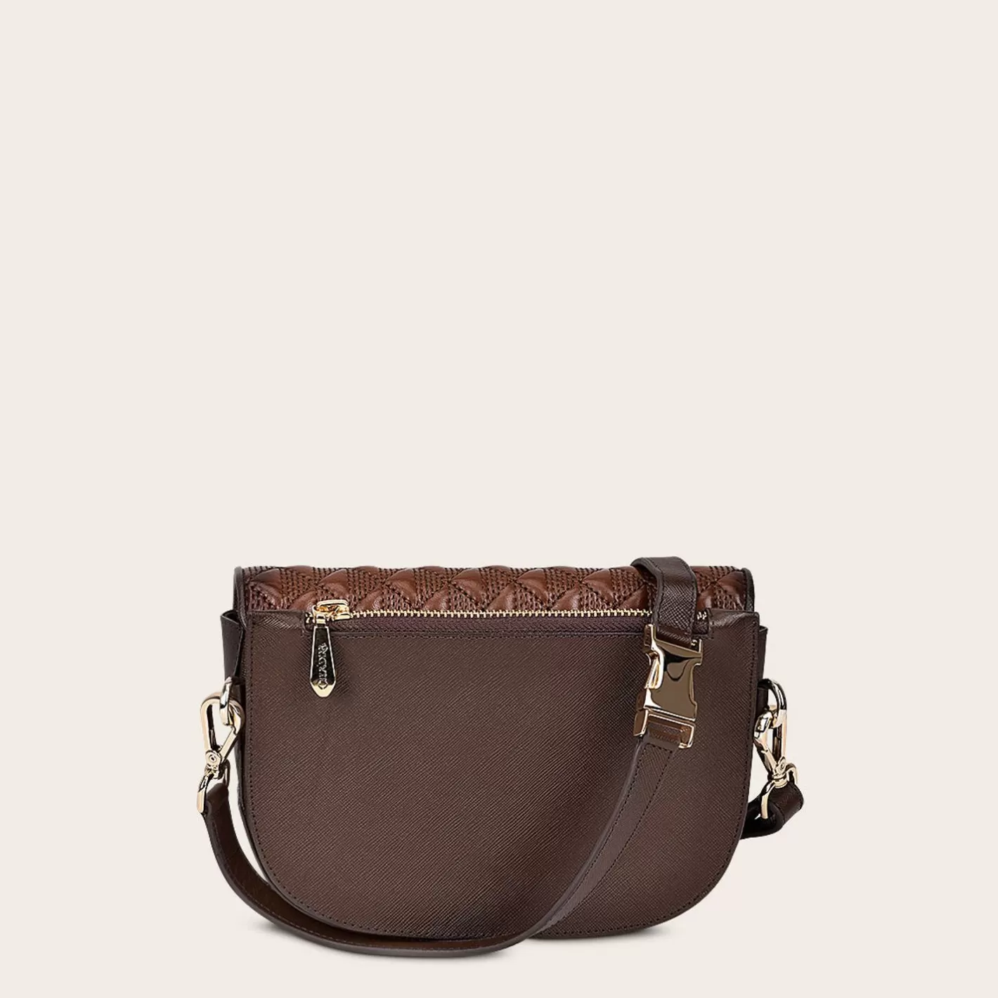 Cuadra Brown Leather Belt And Crossbody Bag Outlet
